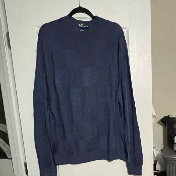 Classic Navy Crewneck Sweater